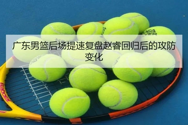 广东男篮后场提速复盘赵睿回归后的攻防变化